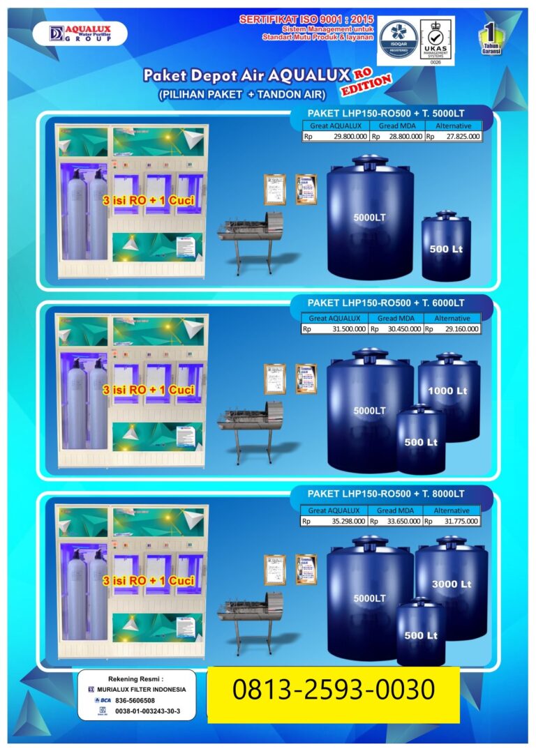 harga grosir mesin depot air minum