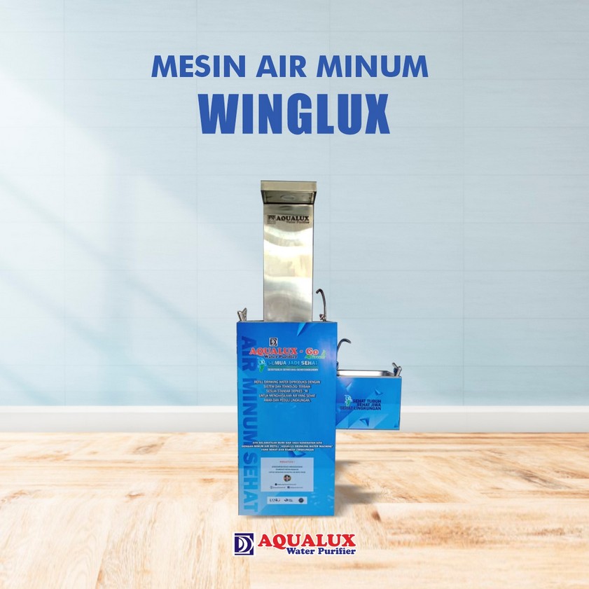 mesin air minum winglux